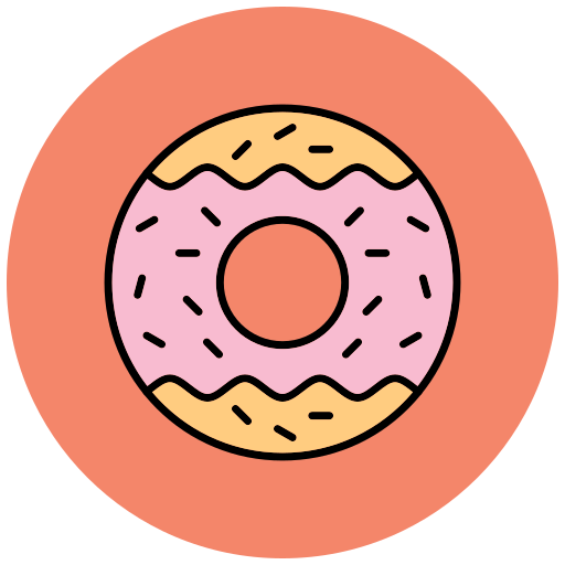 rosquilla icono gratis