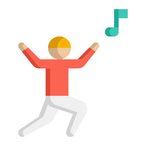 bailarín icono gratis