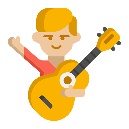 músico icono gratis