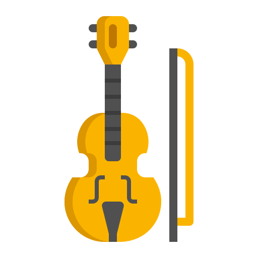 violín icono gratis