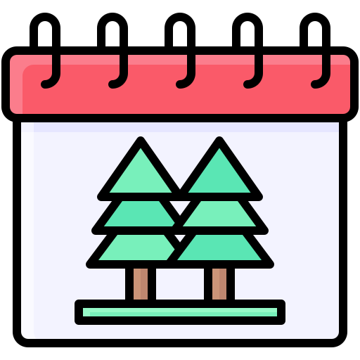 Árbol de navidad icono gratis