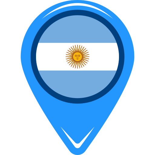 Argentina - Free maps and location icons