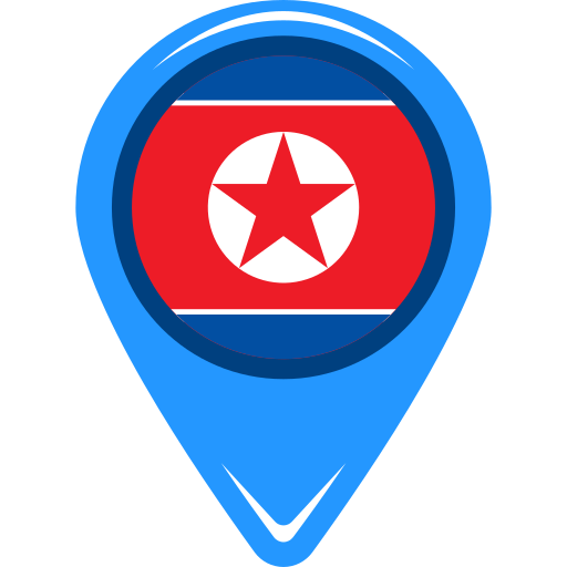 corea del norte icono gratis