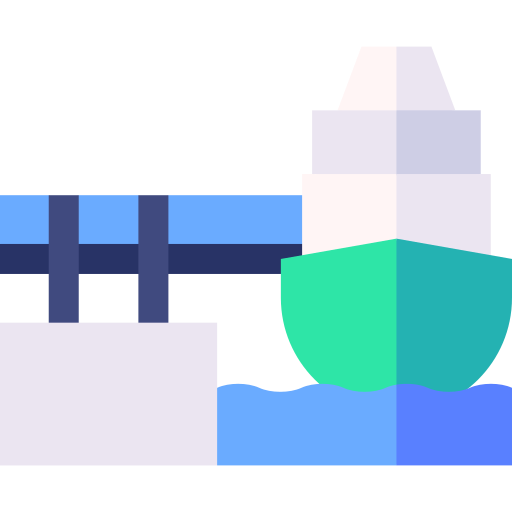 Boarding bridge free icon Boarding bridge free icon