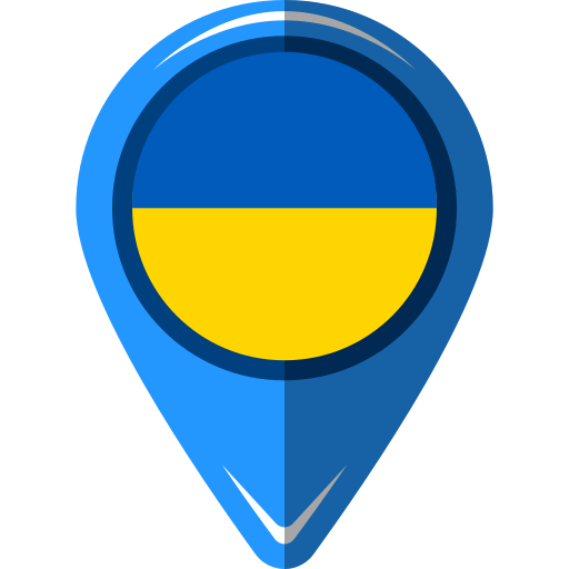 Ukraine Generic Flat icon