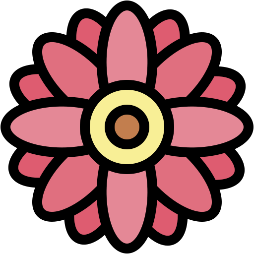 gerbera icono gratis