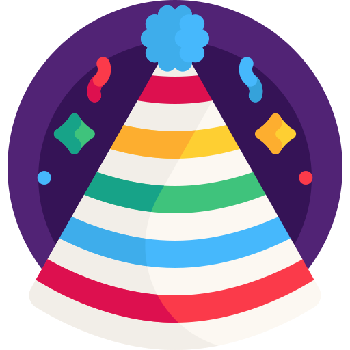 sombrero de fiesta icono gratis