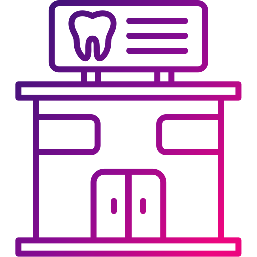clínica dental icono gratis