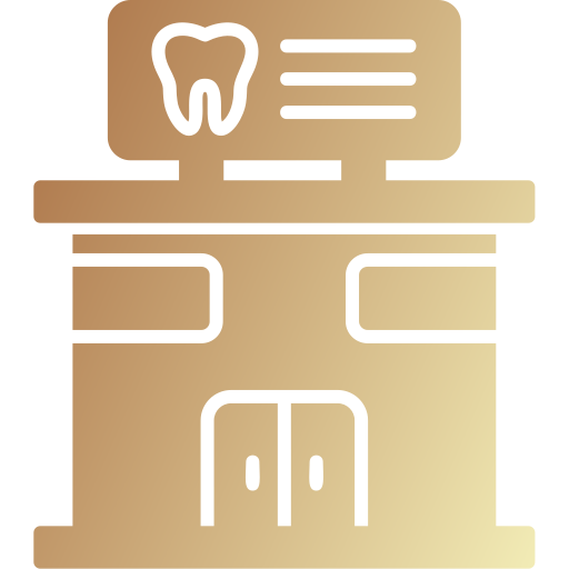 clínica dental icono gratis