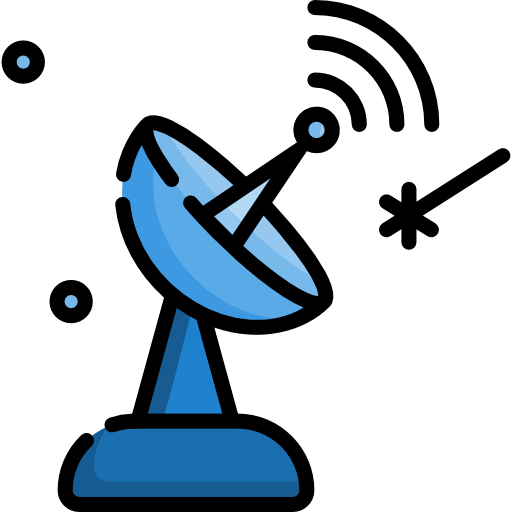 antena parabólica icono gratis