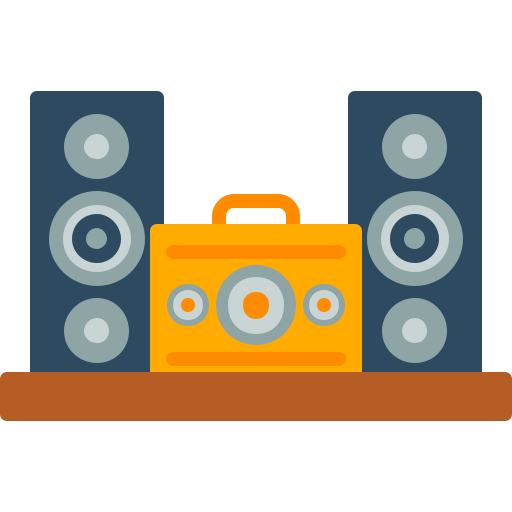 altavoz icono gratis