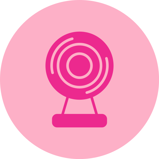 cámara web icono gratis