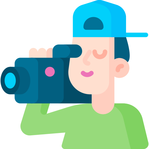 Cameraman - Free people icons