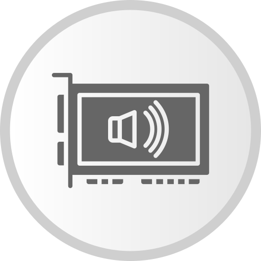 tarjeta de sonido icono gratis