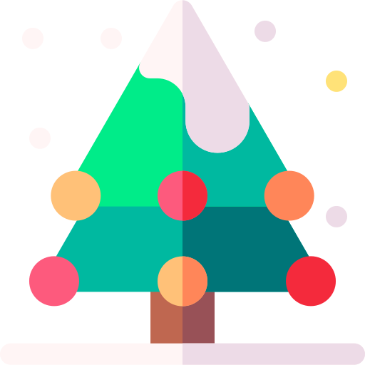 Árbol de navidad icono gratis