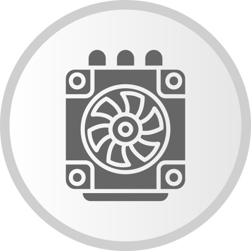 disipador de calor icono gratis