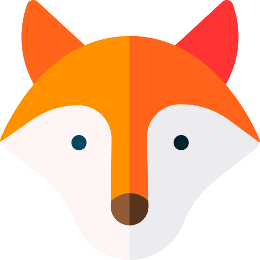 Fox Basic Rounded Flat icon