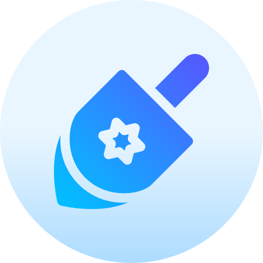 dreidel icono gratis