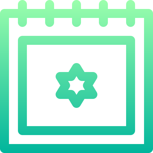 hanukkah icono gratis