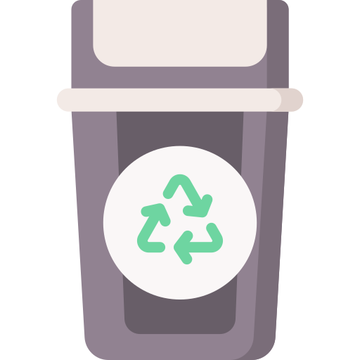 papelera de reciclaje icono gratis