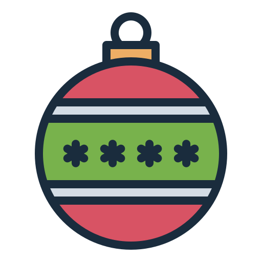 Bauble Generic Outline Color icon