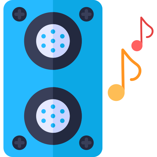 altavoz icono gratis