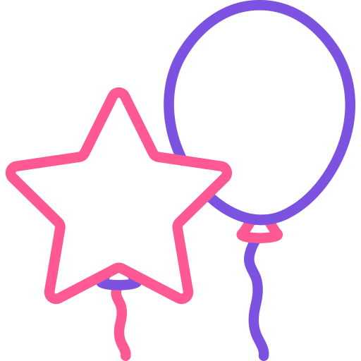 Balloons free icon