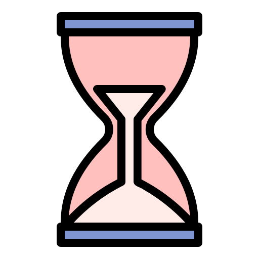 reloj de arena icono gratis