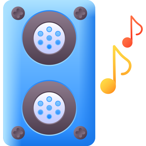 altavoz icono gratis