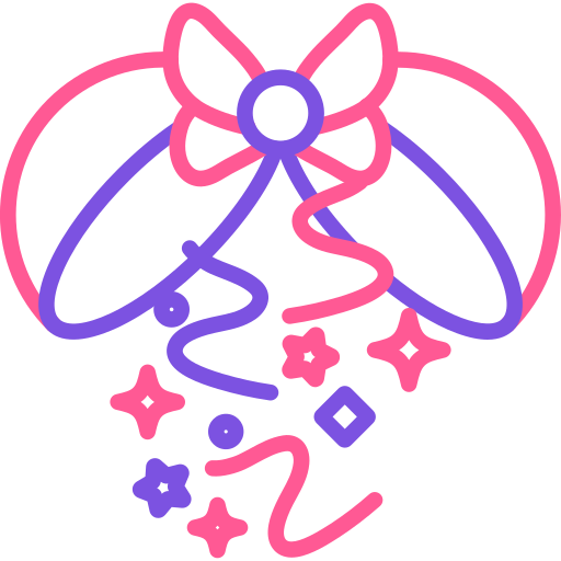 Bola de confeti icono gratis