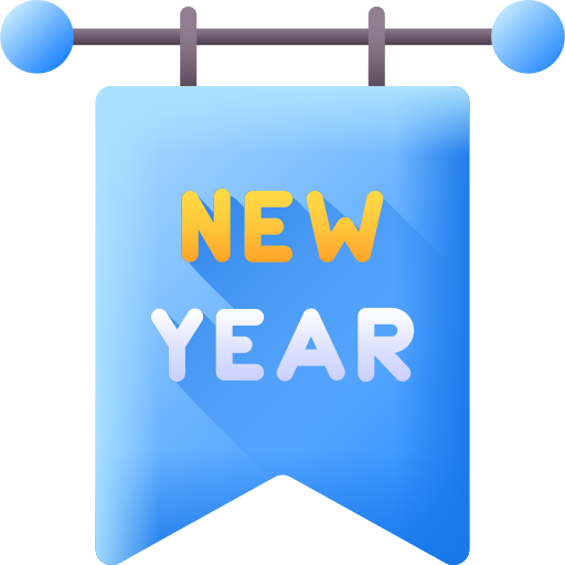 año nuevo icono gratis