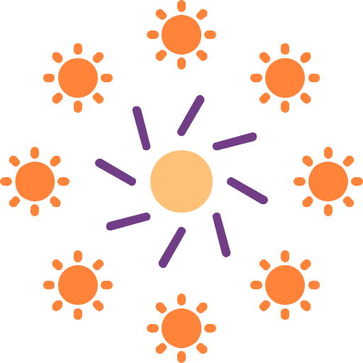 fuegos artificiales icono gratis