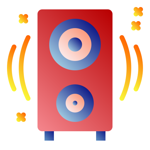 altavoz icono gratis