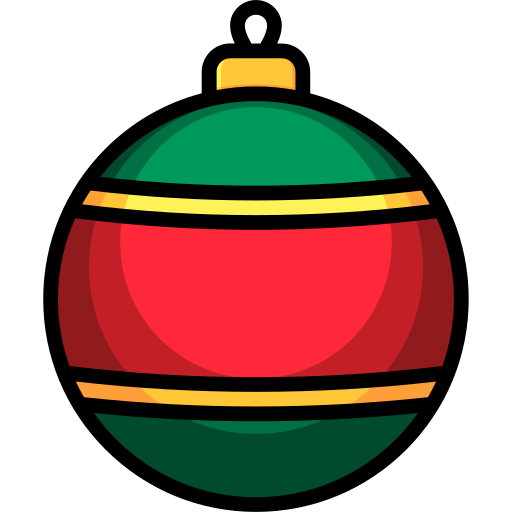 Christmas ball Generic Outline Color icon