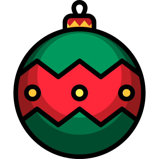 Christmas ball Generic Outline Color icon