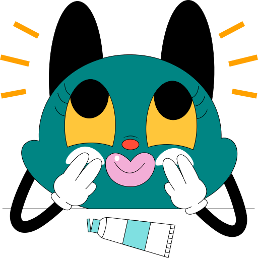 아름다움 무료 스티커 아름다움 무료 스티커