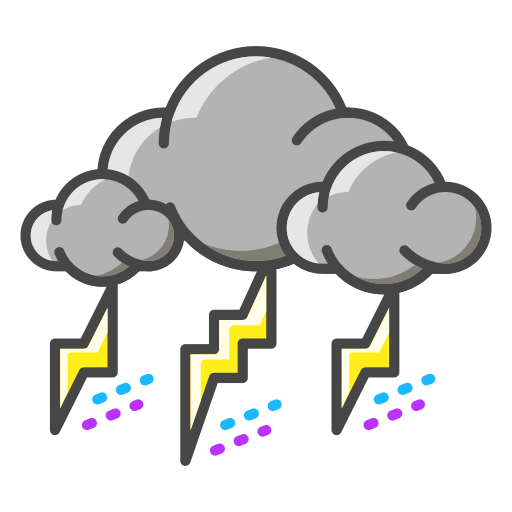 tormenta icono gratis