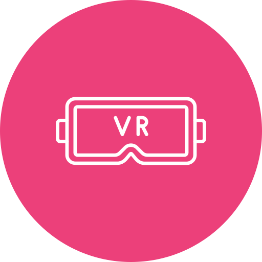 gafas vr icono gratis