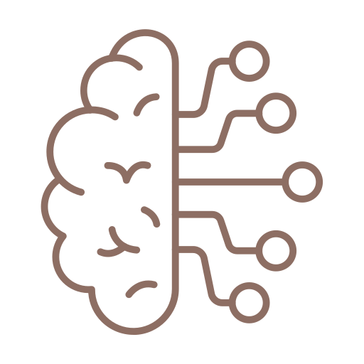 Simple Brain Icon Png