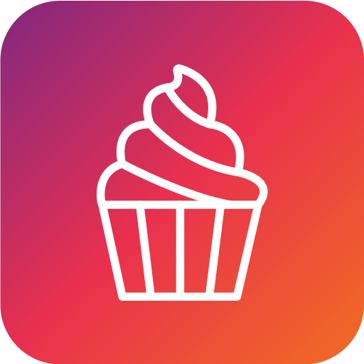 Cup cake free icon