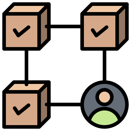 Blockchain free icon