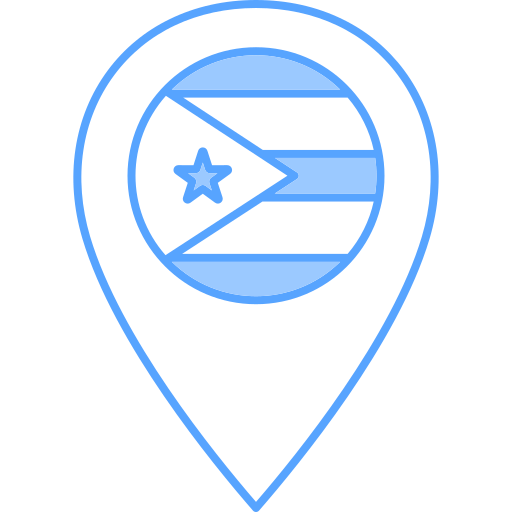 puerto rico icono gratis