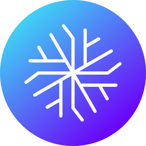 Snow Generic Flat Gradient Icon