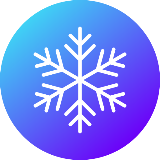 Snow Generic Flat Gradient Icon