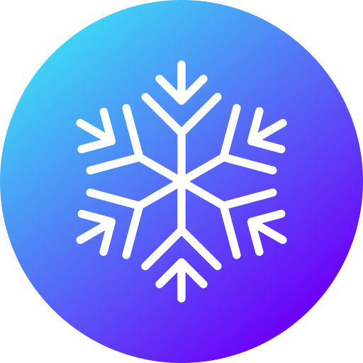 Snow Generic Flat Gradient icon