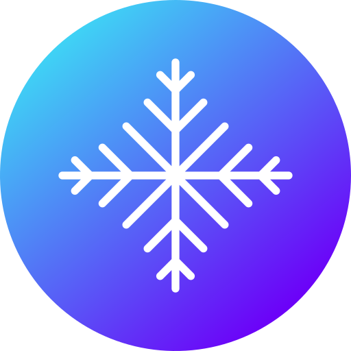 Snow Generic Flat Gradient icon