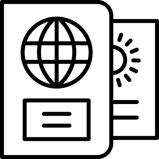 여권 무료 아이콘