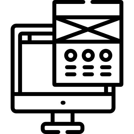 Wireframe free icon