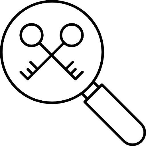 palabra clave icono gratis