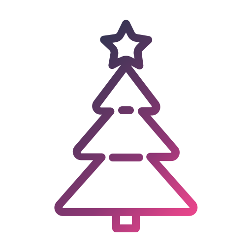 Árbol de navidad icono gratis